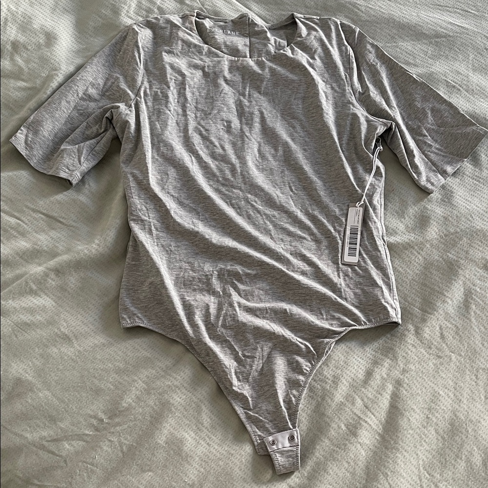 Everlane Light Gray Women's Bodysuit